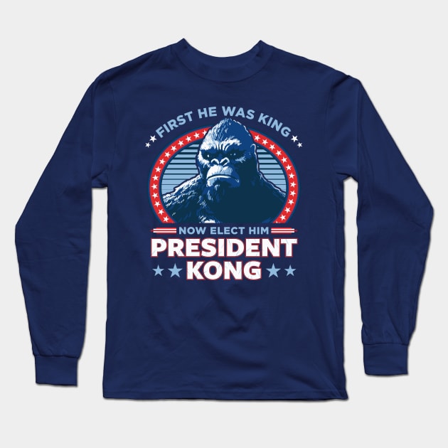 President Kong Long Sleeve T-Shirt by DCLawrenceUK